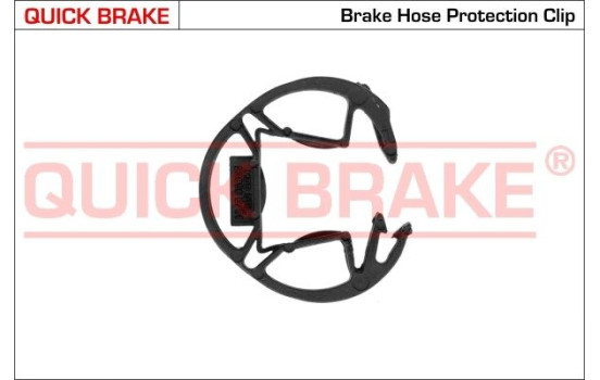 Holder, brake hose