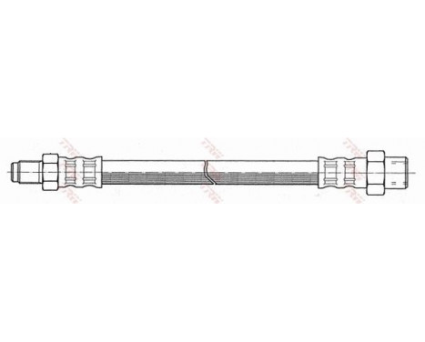 Brake Hose PHB136 TRW, Image 2