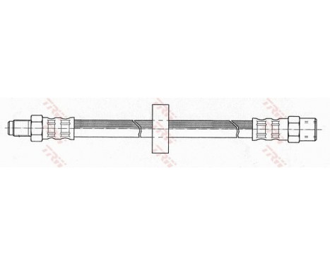 Brake Hose PHB197 TRW, Image 2