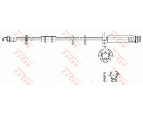 Brake Hose PHB293 TRW