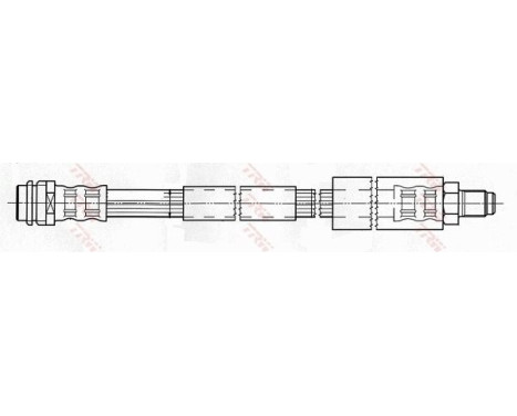 Brake Hose PHB526 TRW