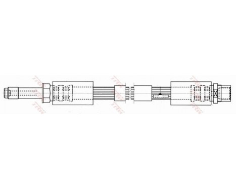 Brake Hose PHB553 TRW