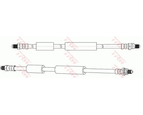 Brake Hose PHC288 TRW, Image 2