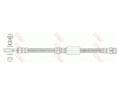 Brake Hose PHD1014 TRW