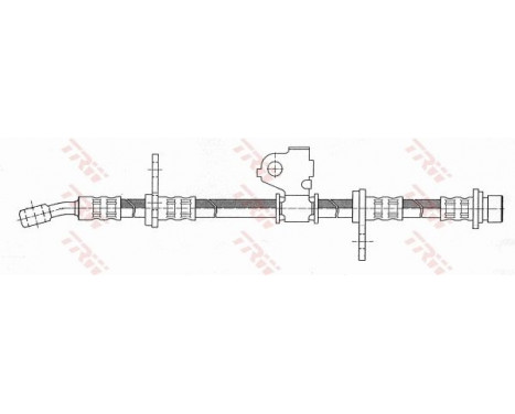 Brake Hose PHD139 TRW, Image 2