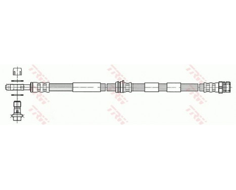 Brake Hose PHD938 TRW