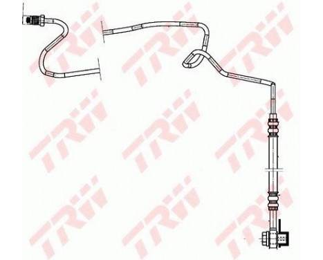 Brake Hose PHD942 TRW