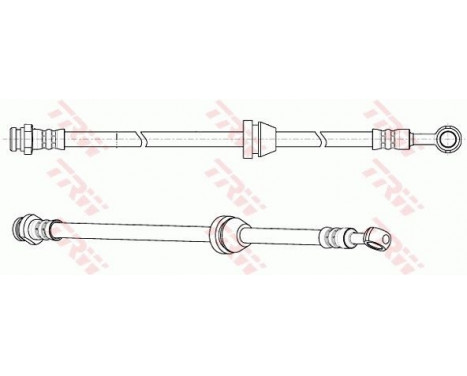 Brake Hose PHD947 TRW, Image 2