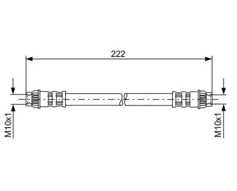 Brake Hose, Image 5