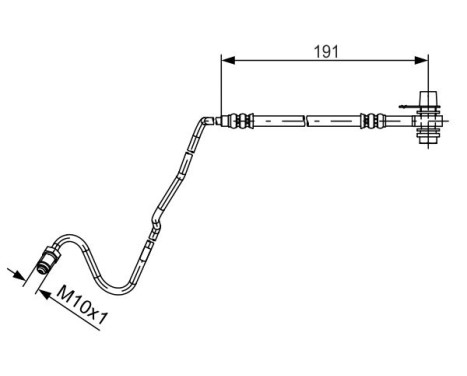 Brake Hose, Image 5