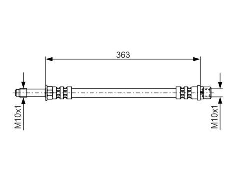 Brake Hose, Image 5