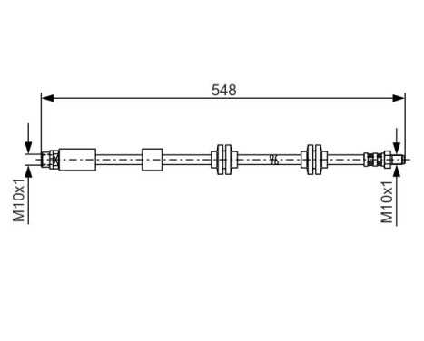 Brake Hose, Image 6