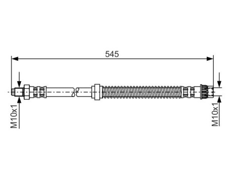 Brake Hose, Image 5