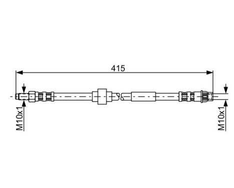 Brake Hose, Image 5