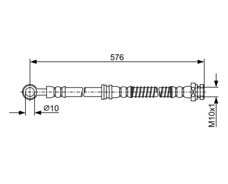 Brake Hose, Image 5