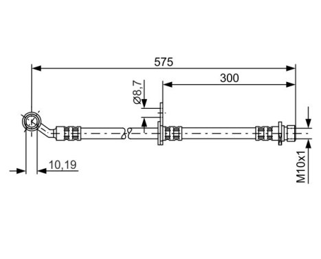 Brake Hose, Image 5