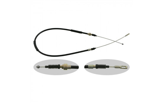 Cable, parking brake 02088 FEBI