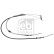 Cable, parking brake 04450 FEBI, Thumbnail 2