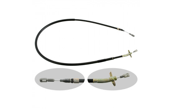 Cable, parking brake 09500 FEBI