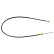 Cable, parking brake 101802 FEBI