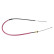 Cable, parking brake 101808 FEBI