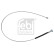Cable, parking brake 101811 FEBI, Thumbnail 2