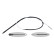 Cable, parking brake 101818 FEBI
