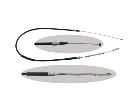 Cable, parking brake 10592 FEBI