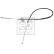Cable, parking brake 10593 FEBI, Thumbnail 2