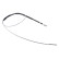 Cable, parking brake 107921 FEBI