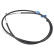 Cable, parking brake 108709 FEBI