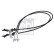 Cable, parking brake 108959 FEBI, Thumbnail 2