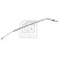 Cable, parking brake 108966 FEBI, Thumbnail 2