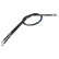 Cable, parking brake 109094 FEBI