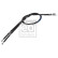 Cable, parking brake 109094 FEBI, Thumbnail 2