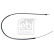 Cable, parking brake 109234 FEBI, Thumbnail 2