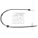 Cable, parking brake 109235 FEBI, Thumbnail 2
