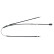 Cable, parking brake 109239 FEBI