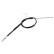 Cable, parking brake 109244 FEBI