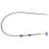 Cable, parking brake 109247 FEBI