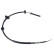 Cable, parking brake 109497 FEBI