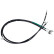 Cable, parking brake 170290 FEBI