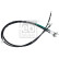 Cable, parking brake 170290 FEBI, Thumbnail 2