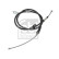 Cable, parking brake 170424 FEBI, Thumbnail 2