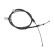 Cable, parking brake 170486 FEBI