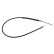 Cable, parking brake 17909 FEBI