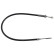 Cable, parking brake 18118 FEBI