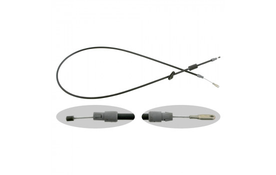 Cable, parking brake 22322 FEBI