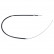 Cable, parking brake 22962 FEBI