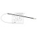 Cable, parking brake 23787 FEBI, Thumbnail 2
